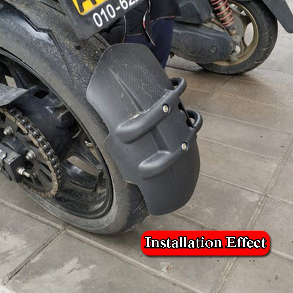 Rear Fender Mudguards, Mud Flaps, Mud Huggers, Splash Guards Cover for Yamaha MT07, MT09, MT10, MT03, MT25, and TMAX530 (MT03)