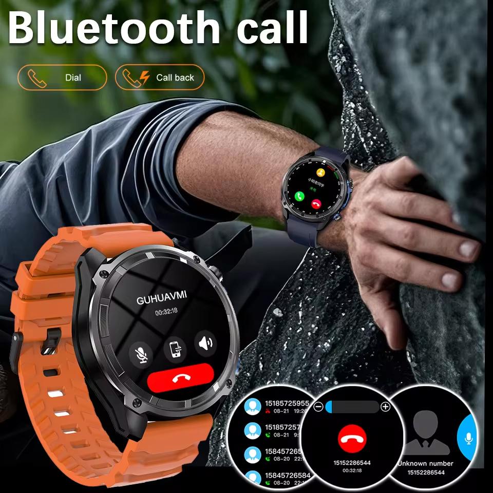 Military Offline Map 1000mAh Battery Smart Watch 4GB Big Memory GPS Navigation MP3/MP4 Player Swim Sports Trackr Smartwatch