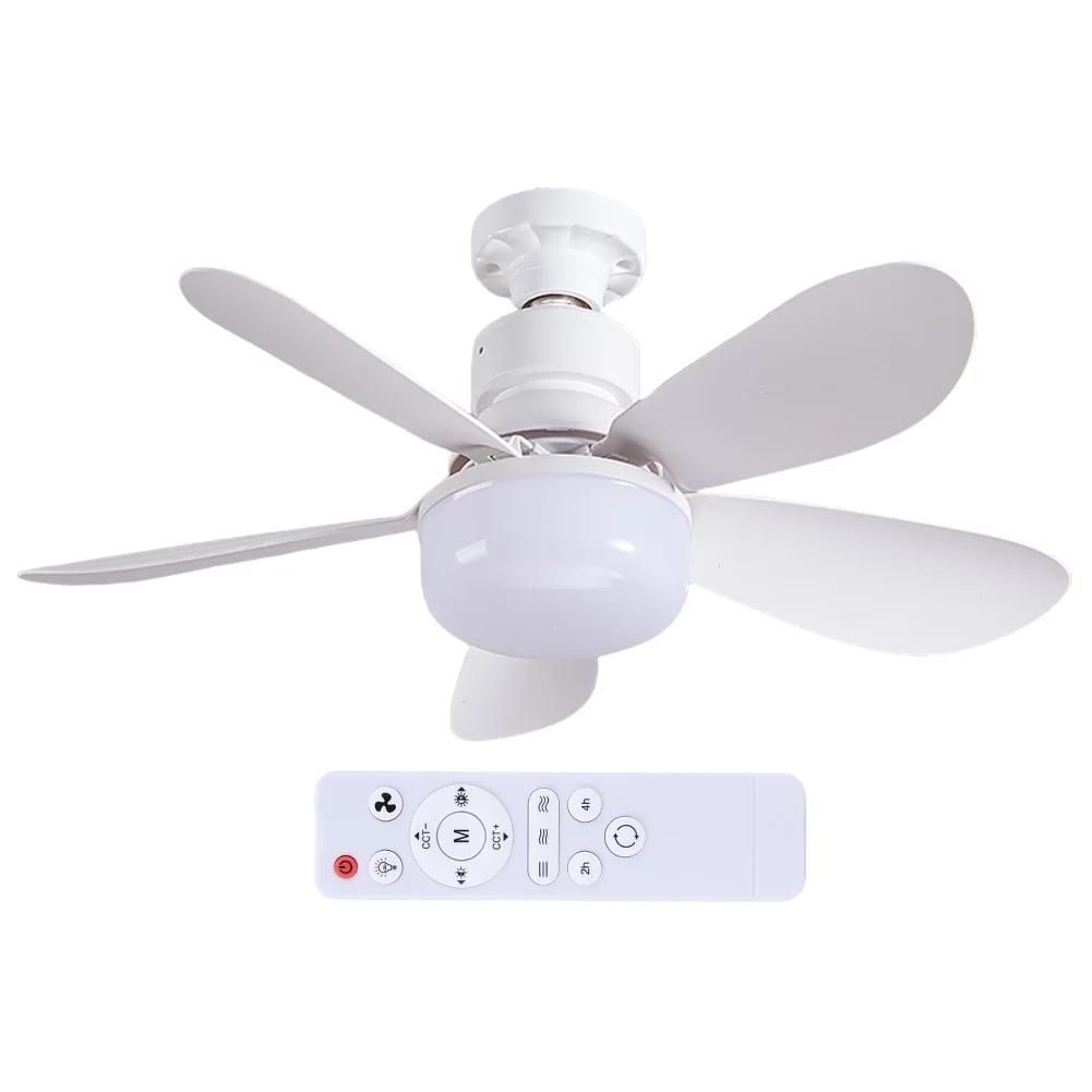 

40 Вт светодиодный потолочный вентилятор с пультом дистанционного управления, декоративный потолочный вентилятор, 3 скорости, регулируемый креативный вентилятор, лампа для спальни дома