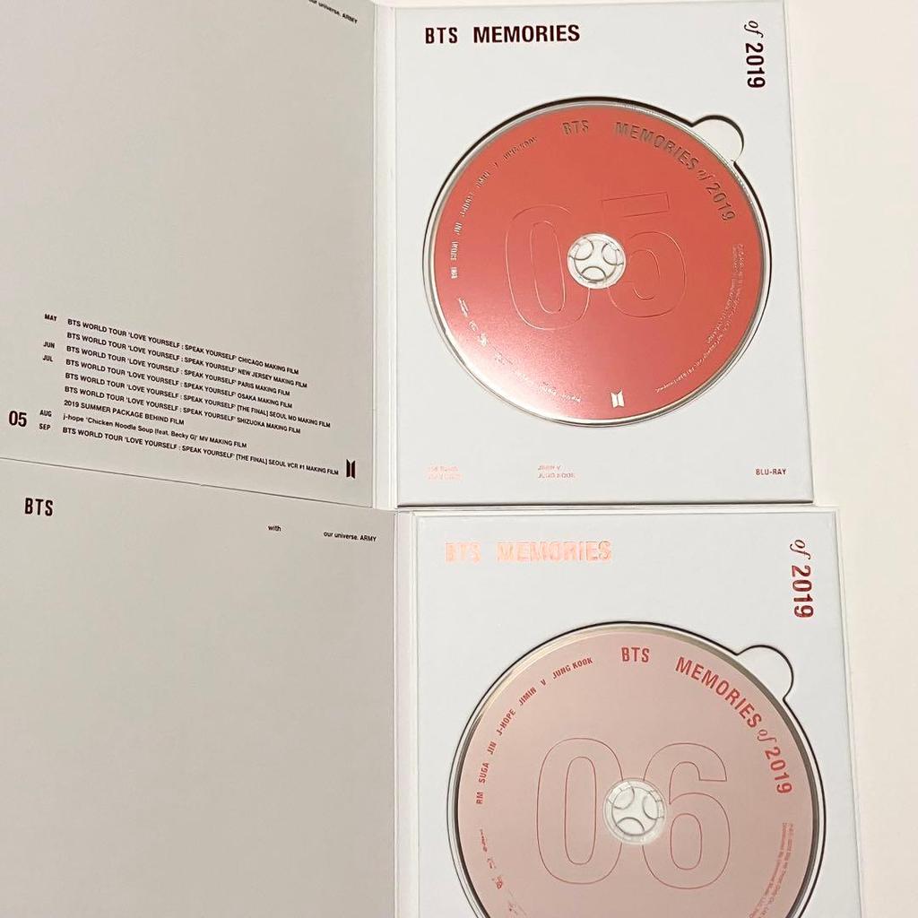 [USED] BTS MEMORIES OF 2019 Blu-ray Hoseok with Japanese subtitles