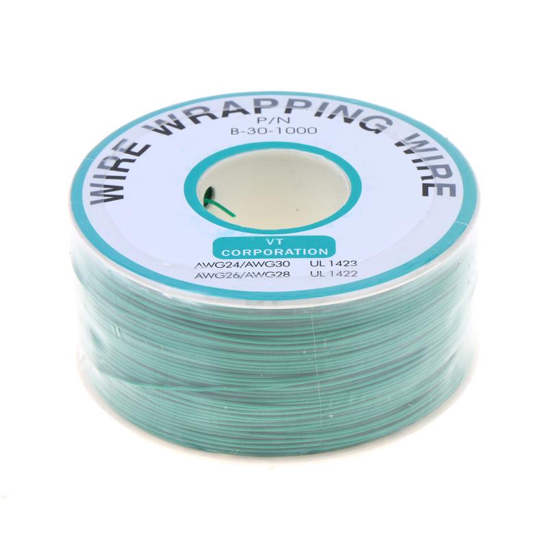 11 Colors 250M 30Awg Wire Wrapping Wire B-30-1000 Ul1423 Tinned Copper Solid Pvc Jumper Insulation Cable Ok Wire