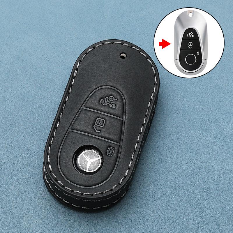 Premium Key Case for Mercedes E300L, C260, GLC, C200, A-Class, S-Class