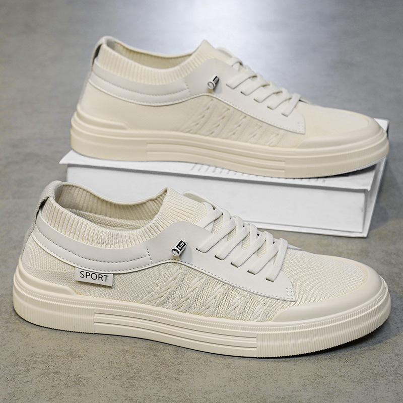Men's Vulcanized Shoes Classic Low-top Canvas Shoes Breathable Canvas Casual Shoe Fashion Skateboard Shoes Lace Up Men Sneakers