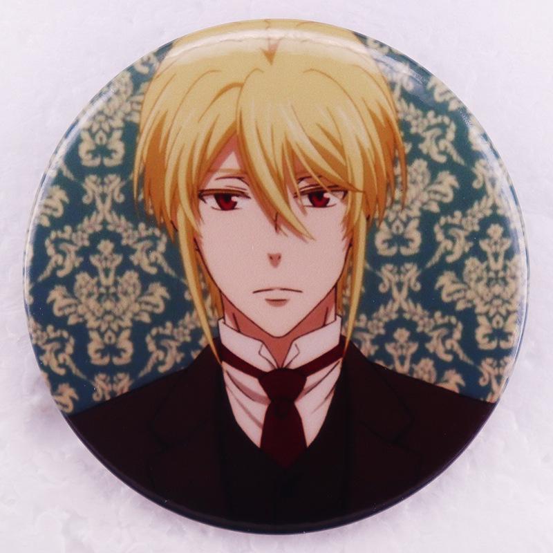 Moriarty the Patriot Shonen Manga Tin Badge Brooch