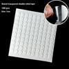 1/1.2/1.5Cm Mini Round Shaped Clear Glass Nail Polish Color Card Nail Art Color Display Tips 240/120Pcs Fake Color Chart Showing