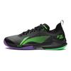 Бадмінтонні кросівки Li Ning Sprint Pro Унісекс Низькі Чорний/Зелений AYAS012-2