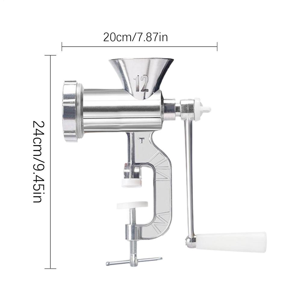 

Heavy Duty Hand Operated Manual Kitchen Meat Mincer Noodles Grinder Sausage Filler Fruit Vegetable Beef Sausage Pasta Maker
