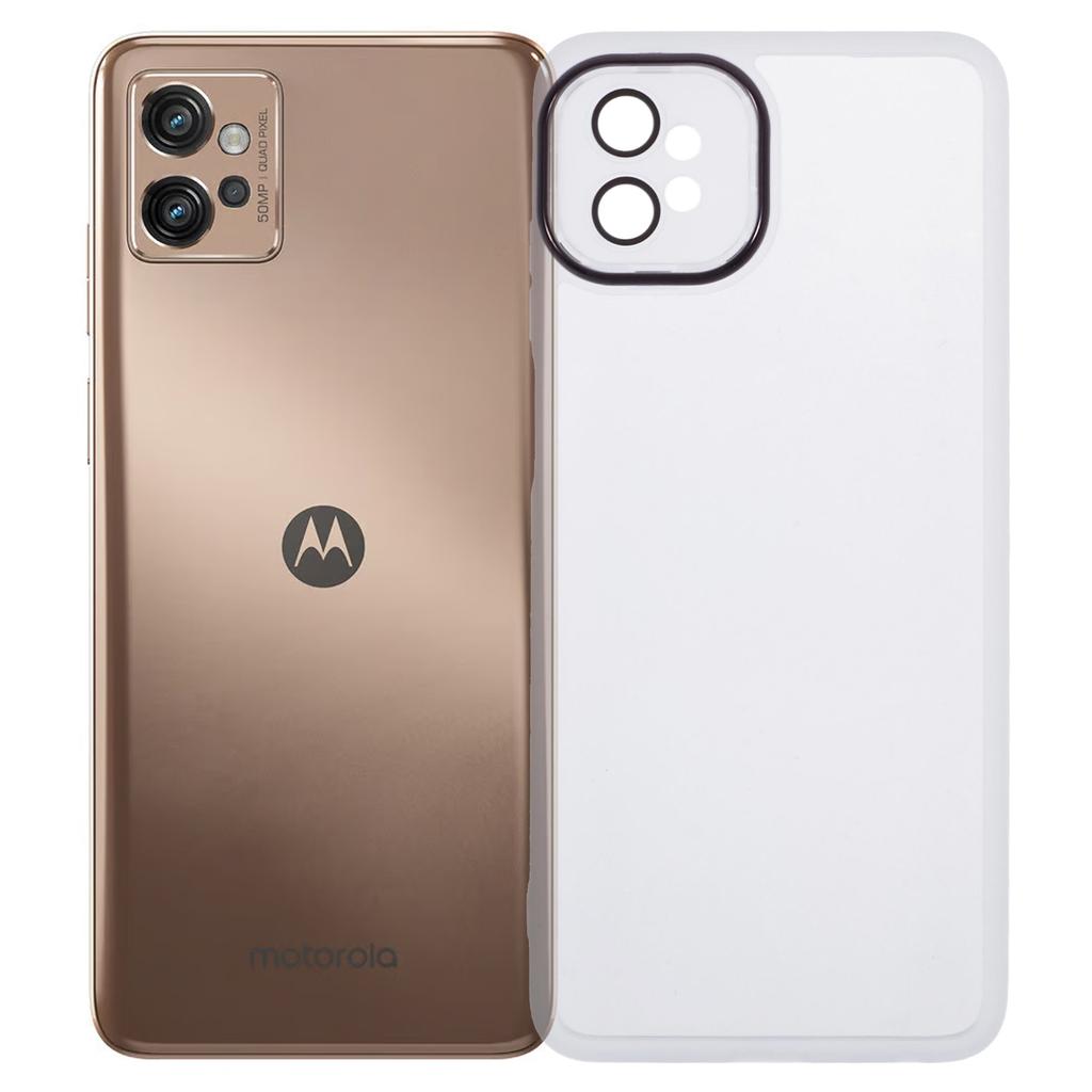 DKSM Series For Motorola Moto G32 4G Case Electroplated Camera Frame TPU Phone Cover