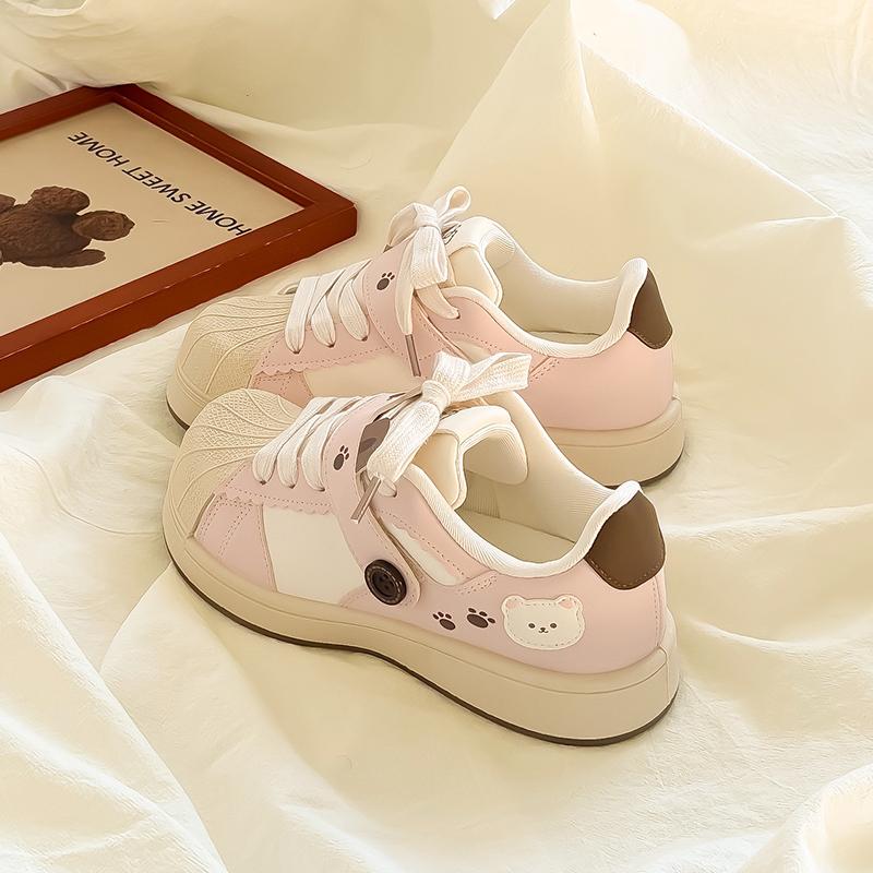 Fashion All-Match Shoes Woman 2025 Autumn Casual Female Sneakers Clogs Platform New Fall Small Creepers Leisure Small White Shoes Clogs