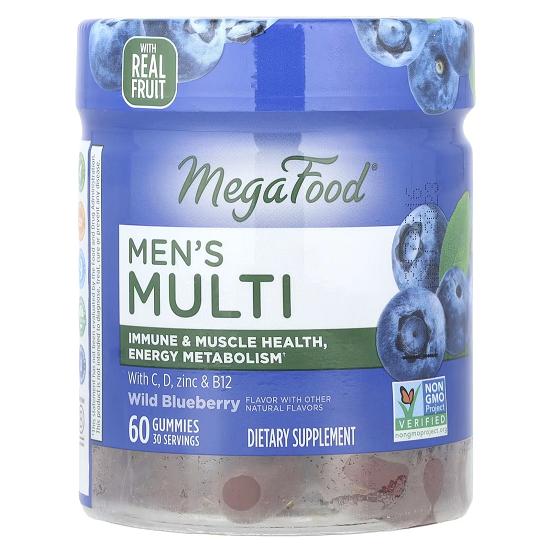 Men'S Multi, Wild Blueberry, 60 Gummies