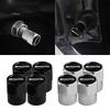 4pcs Aluminum Anti-theft Hexagonal Tire Valve Cap Stickers For Mercedes Benz AMG W205 W218 W177 V177 W176 W169 A B C E Class GLA