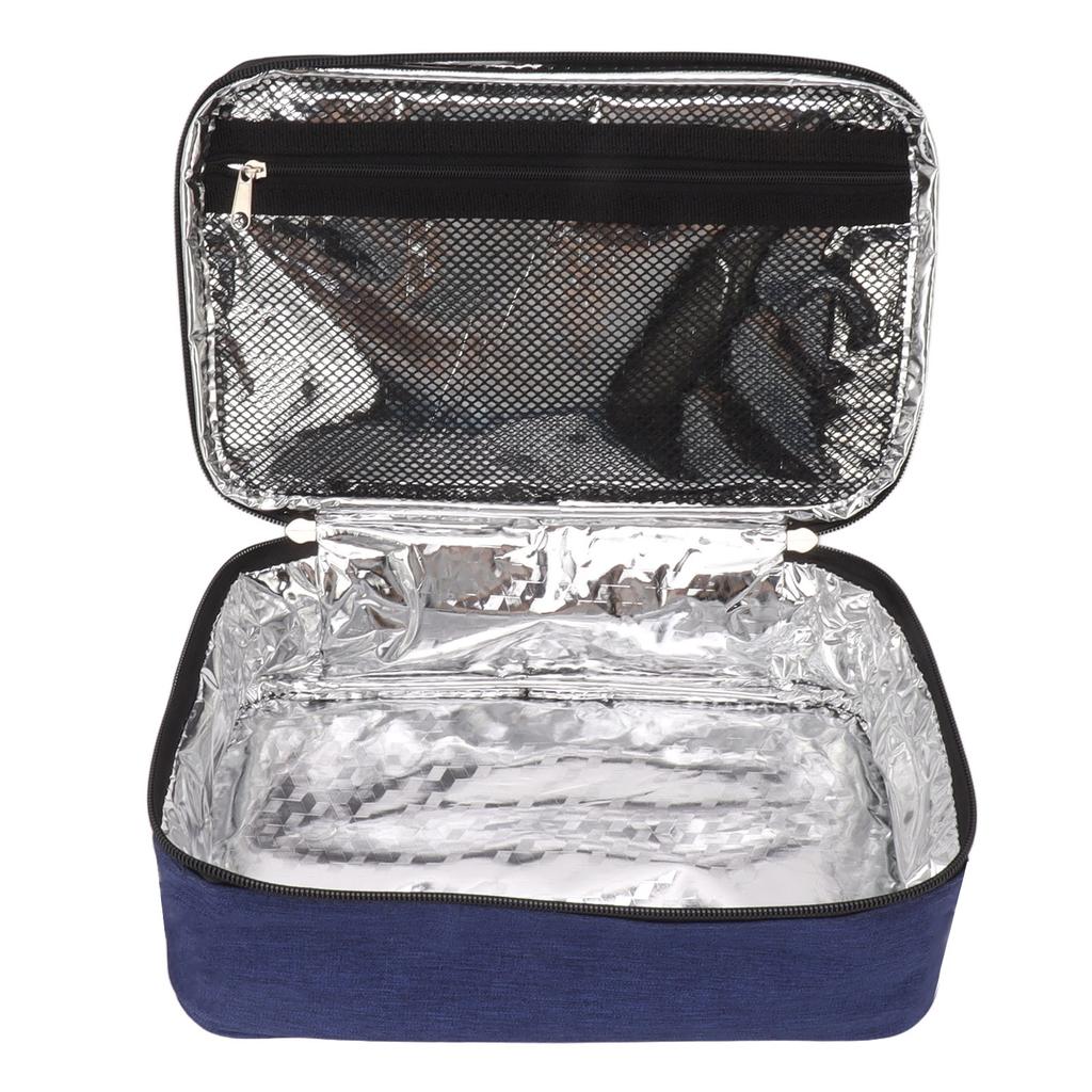 Borsa Termica Pranzo 3,2L Grande Capacità Anti-perdite Tessuto Oxford Manico Portatile Borsa Termica Pranzo per Gite Scolastiche