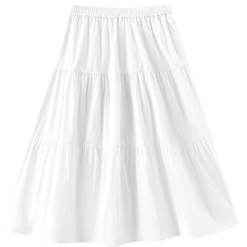 Semir Women s A-Line Tiered Skirt L