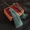 Traditional Chinese Knot Tassels for Festive Decoration Car Interior Hangings Two Color Hanging Rope Decorative Pendant