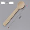 ZISIZ Disposable Long Handle Dessert Cutlery