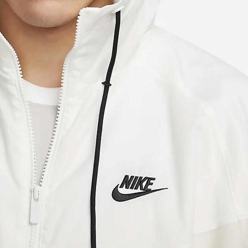 Nová pánská bunda s kapucí Nike Sportswear Windrunner Bílá DA0001-104
