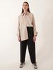 Leuiel Tuck Detail Long Pants_Navy