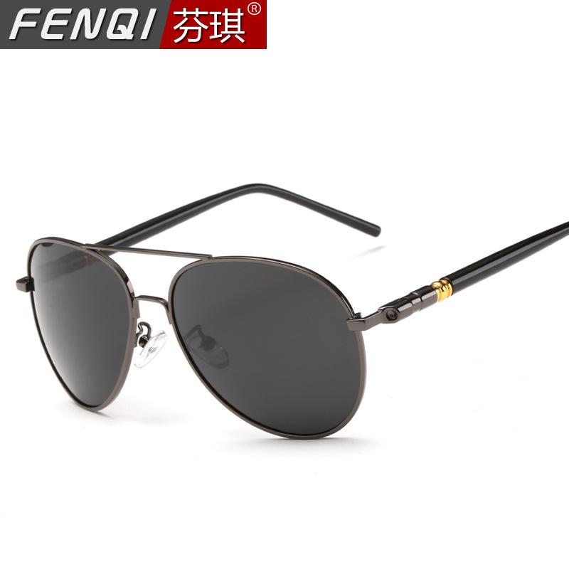 Sunglasses men's polarized sunglasses toad glasses round glasses new retro frame glasses