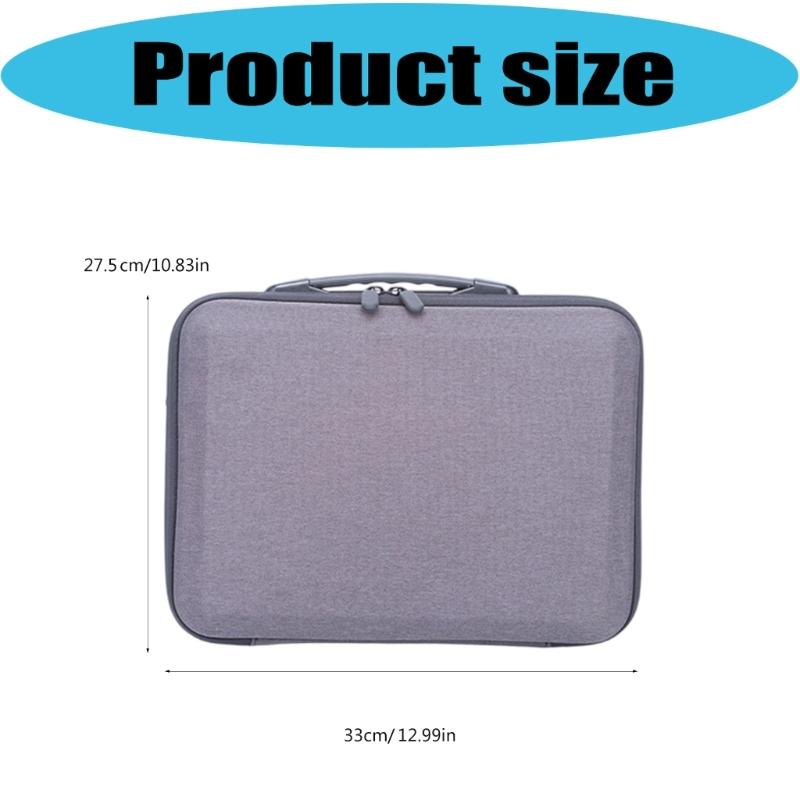 Compact Shoulder Strap Bag for Drones Equipment Case Shell with AntiDrop Protections and Easy Access Compartments