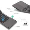 OLOEY Ultra-thin Tri-fold Bluetooth Keyboard with Touchpad