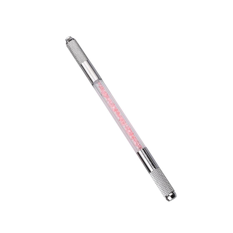 

Ручка для микроблейдинга Предотвращающая скольжение Традиционный инструмент для татуажа бровей и подводки для глаз Золото розовый