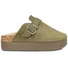 Women's Platform Flip-Flops Green Nores 38