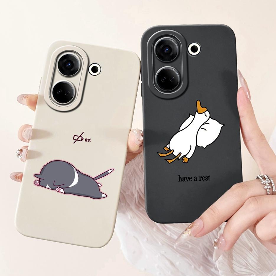 For Tecno Camon 20 Pro 5G Case CK8n Cute Animals Cartoon Cover Soft TPU Phone Case For Tecno Camon 20 Premier Camon20 Pro Bumper