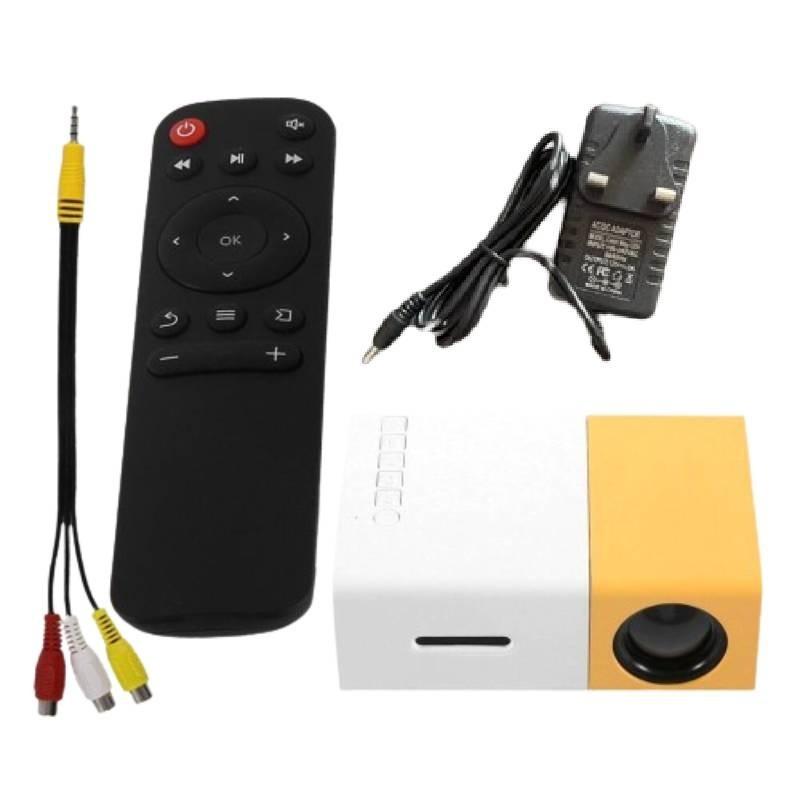 Compact Led Yg300 Home Office Mini Projector With 1080p Hd Resolution And 3d Capability