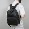 Premium PU Leather Backpack for Students - Large Capacity Trendy Laptop Bag for School & Travel