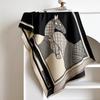 Bufanda de chal cálida para mujer, capa elegante de imitación de cachemira para otoño e invierno