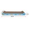 Wutuo Bone-Shaped Corrugated Cardboard Cat Scratcher Bed