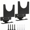 2 Pieces Angle Holder with Cord Hook Easy to Install Storage Stand Heavy Duty Garage Tool