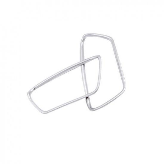 For BMW 2 Series Touring 15-19 Matte Silver Seat Memory Button Switch Cover Trim