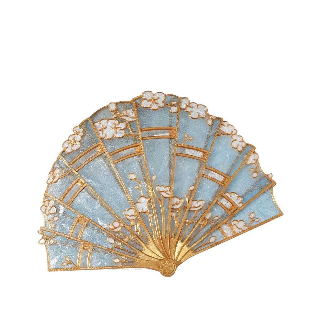 Folding Fan, Cultural And Creative Gift, Home Decoration, Handicraft, Party Prop, Fan