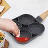 Egg Frying Pan Nonstick 4-Cups Pancake Breakfast Pot Induction Cooker Small Hamburg Bread Breakfast Maker Kitchen Accessories