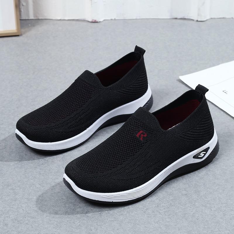 ****** ******* Cloth Shoes Women's S**t Sole One-pedal Walking Shoes Old Casual Shoes