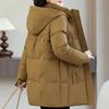 Parka Lungă pentru Femei Plus Size, Jachete Calde de Iarnă, cu Glugă, Elegantă, Largă, Groasă, Îmbrăcăminte Exterioară, Palton pentru Femei de Vârstă Mijlocie