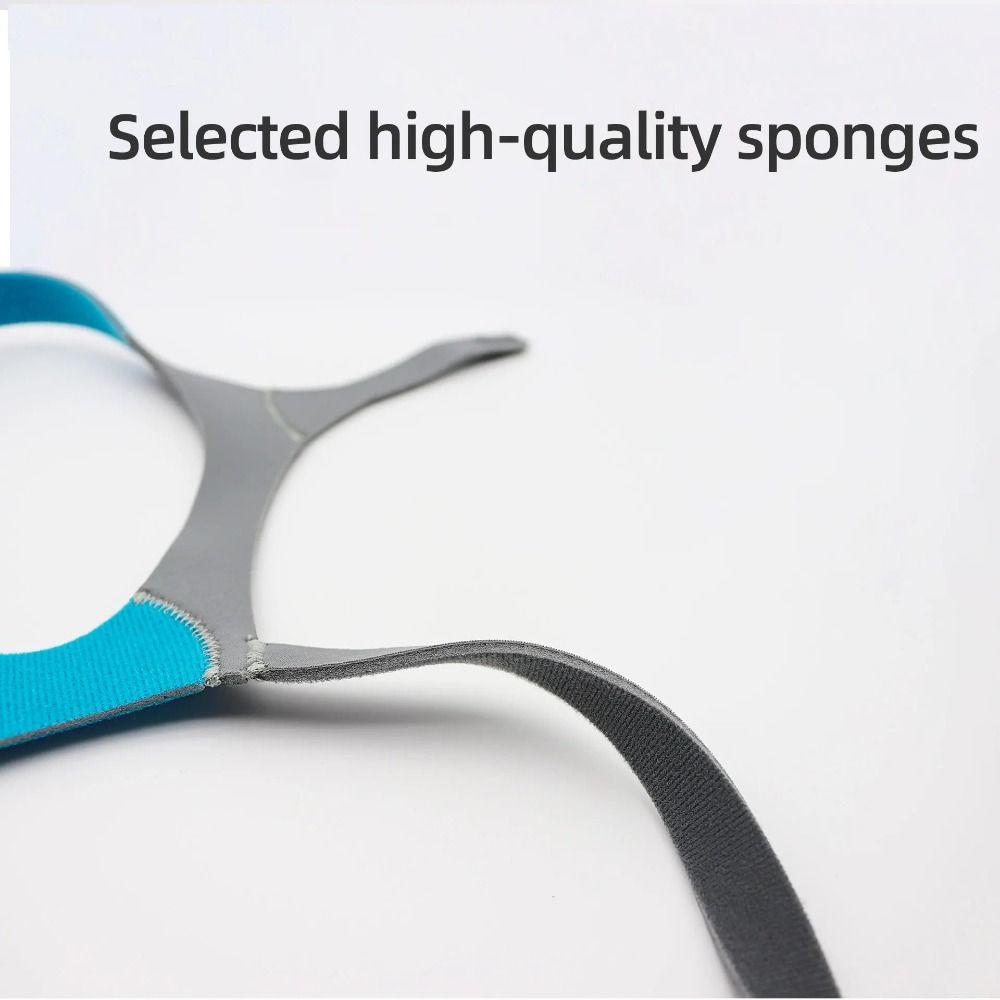 Adjustable Replacemen CPAP Headband Elastic Double Layer Face Mask Headband Composite sponge