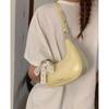 Korean Niche Underarm Bag Women's 2025 New Trendy Summer Fashion Portable Crescent Bag Versatile Ins Messenger Bag