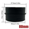 1/2/4/6X 80mm/3.15" Car Truck Heater Ducting Pipe Joiner Air Diesel Heater Reducer Hose Tube Connector For Webasto Eberspacher