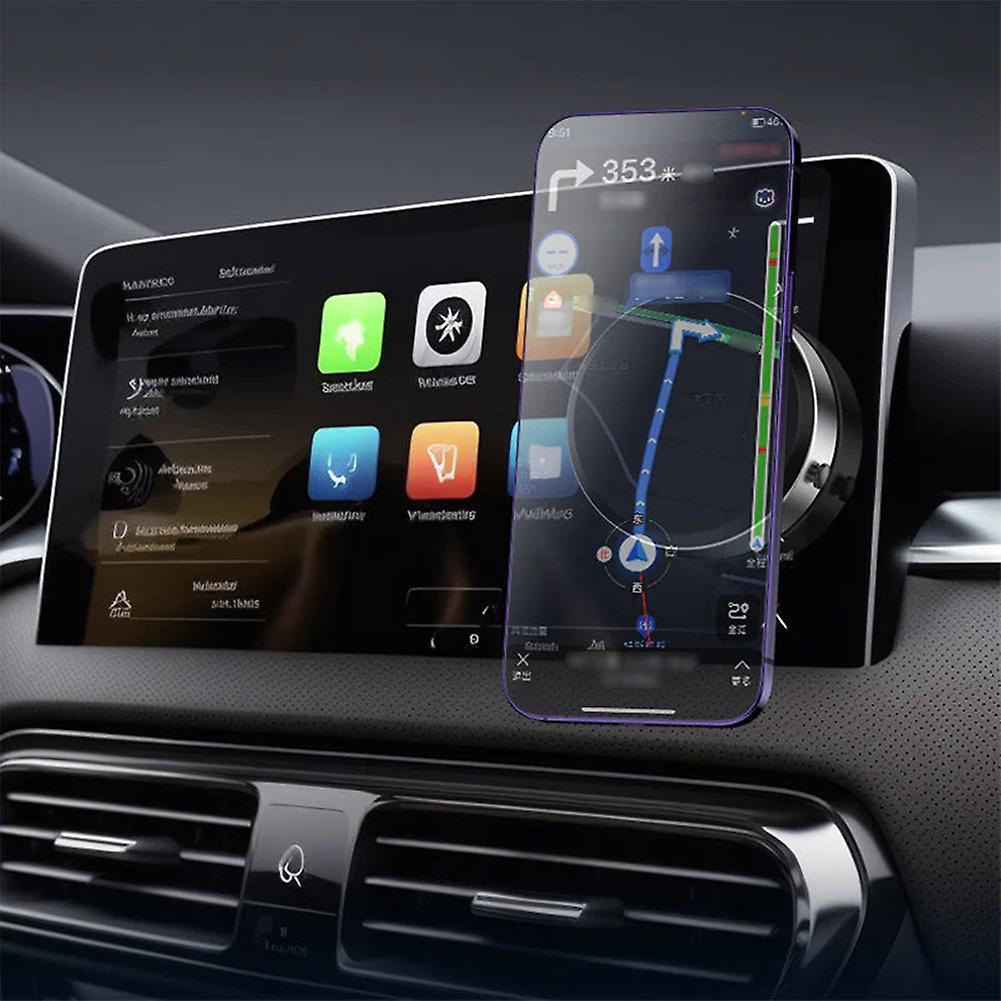 Mini Portable Magnetic Phone Stand with Suction Cup Universal Car Navigation Holder for Car/Gym/Mirror