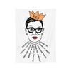 Rest in Power  Ruth Bader Ginsburg  Blankets Flannel Textile Decor  Portable Super Warm Throw Blanket for Home Office Quilt