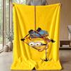 Soft Flannel Blanket Lightweight Cozy Bedroom Living Room CoverMinions Despicable Me