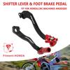 Motocycle CNC Foldbale Gear Shift Lever Shifter Pedal Brake Pedal For HONDA CRF450R CRF250R CRF 450R 250R 250 450 R 450RX 250RX