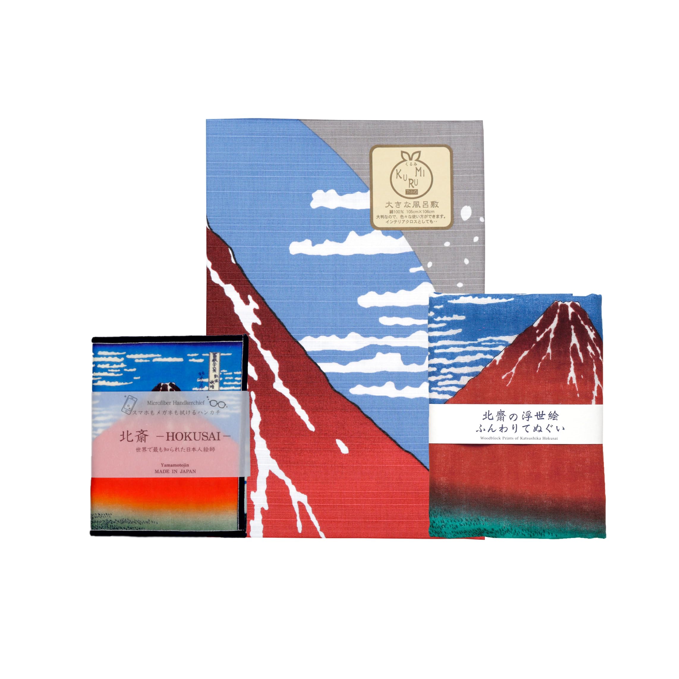 

[Yamamotojin] Yamamotojin Shoten (Official) Hokusai Red Fuji Set