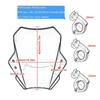 For MT07 2025 MT 07 Mt07 Motorcycle Windshield Visor Deflector Fairing Cover Sport WindScreen
