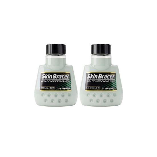 Mennen Skin Bracer Skin Conditioning Milk for Men Moisturizing Lotion 165ml × 2 Packs