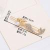 Pearl Hairpin, Advanced Sense, Exquisite Women'S English Alphanumeric Text Hairpin, Female Side Clip, Word Clip