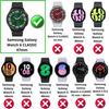 Tempered Glass for Samsung Galaxy Watch 6 CLASSIC 47mm [Pack of 2] Phonillico® Anti-Scratch Watch Screen Protector