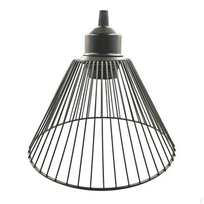 Iron Wire Lampshade Bulb Guard Cage Metal for Farmhouse Kitchen